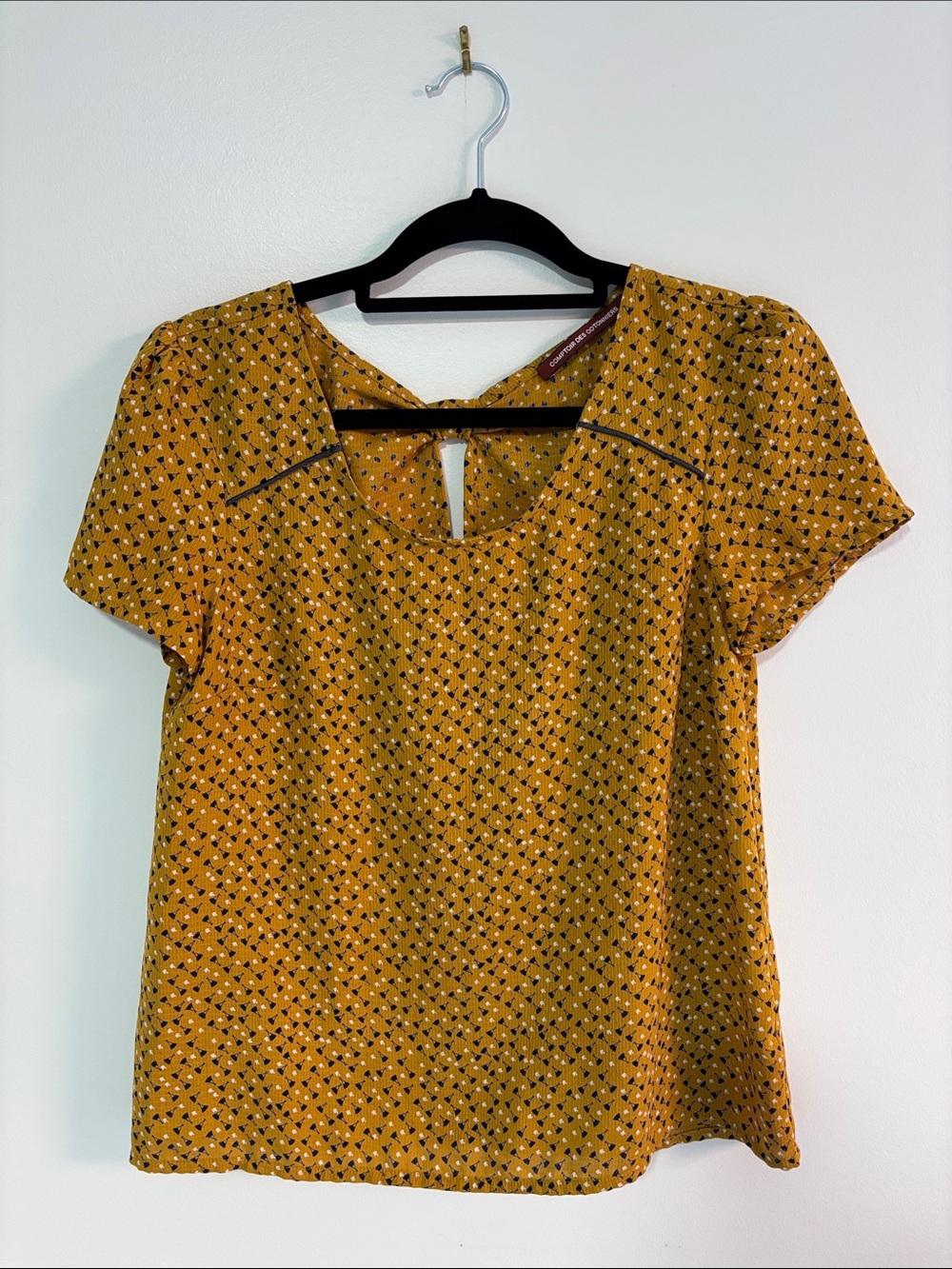 Comptoir Des Cotonniers | Short Sleeve Blouse | XS